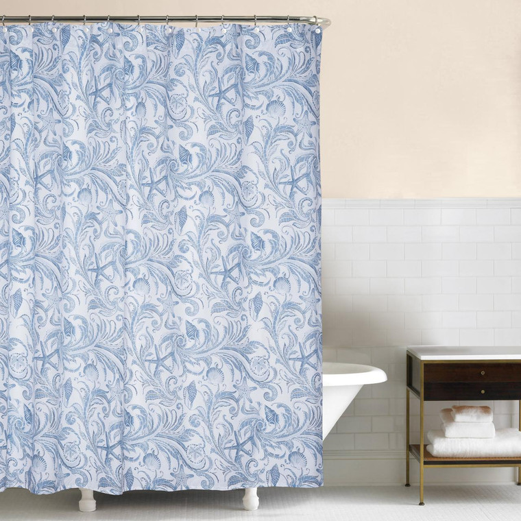 Tidal Waves Shower Curtain - 008246722045
