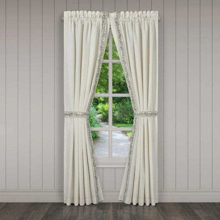 JQueen Fairview 84" Window Panel Pair