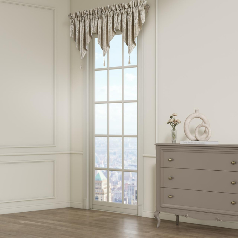 Viola Ivory Ascot Valance - 193842167625