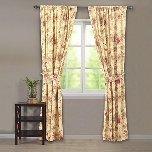 Antique Rose Curtain - 636047264442