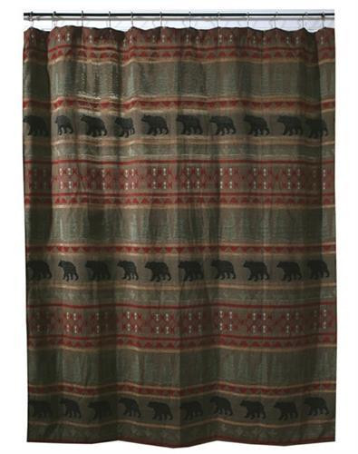 Bear Country Shower Curtain - 35731107582