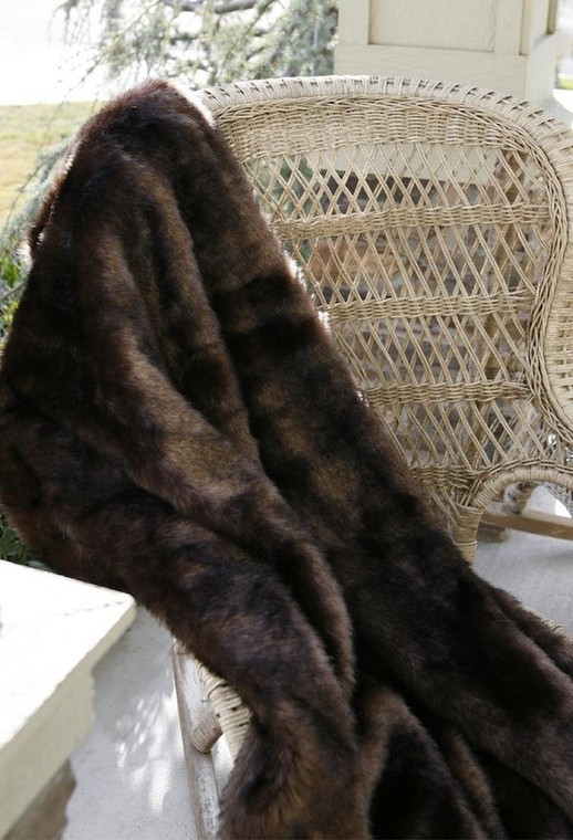 Bear Country Faux Fur Throw - 35731121946