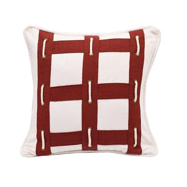Linen with Rope Pillow -