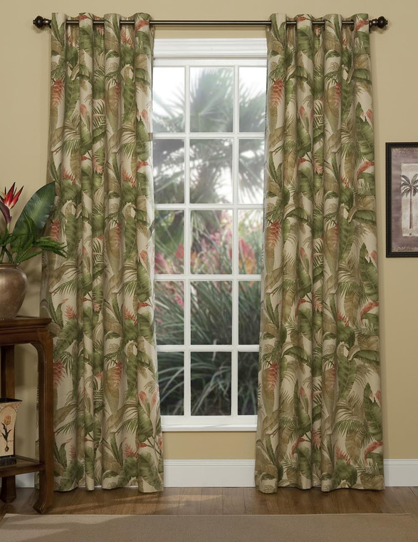 La Selva Natural Grommet Curtains - 138641050198