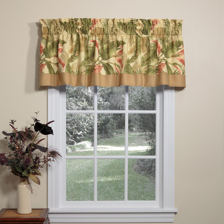 La Selva Natural Tailored Valance - 138641050402
