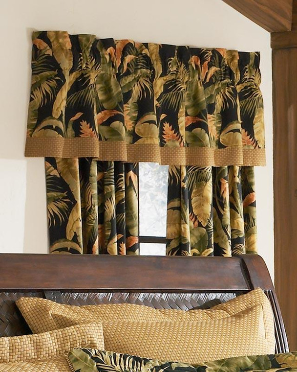 La Selva Black Tailored Valance - 138641045934