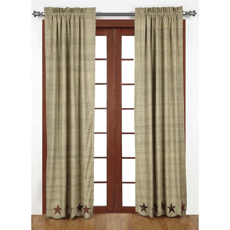 Abilene Star Curtains - 840528110580