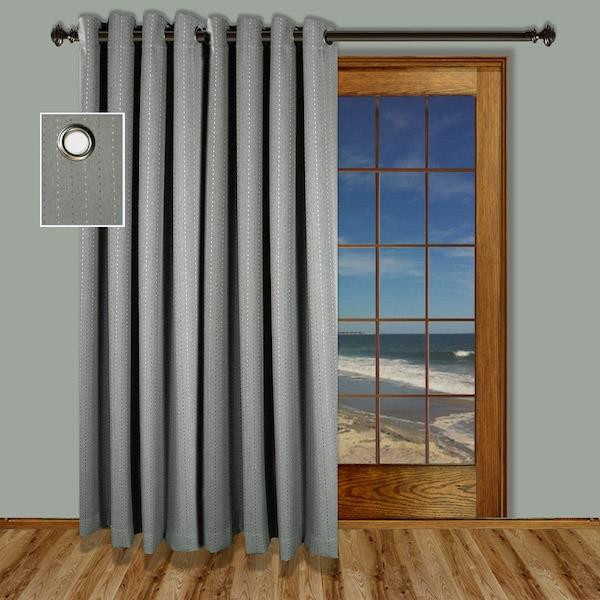Grand Pointe Insulated Grommet Patio Panel  110  wide - 842249026294