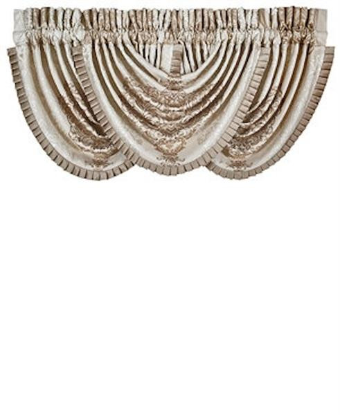 La Scala Gold Waterfall Valance - 846339072048