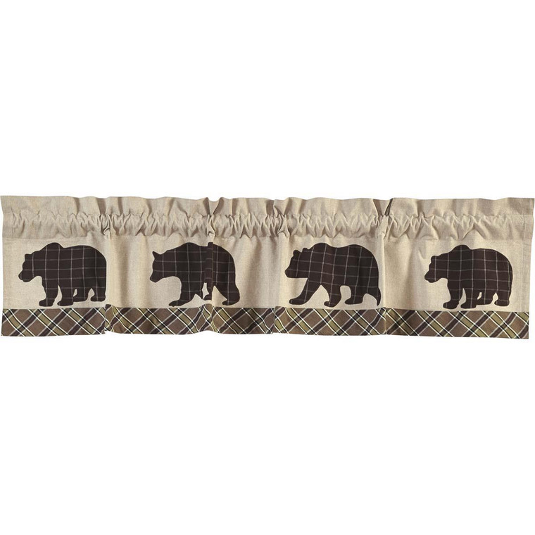 Wyatt Bear Valance - 840528162985