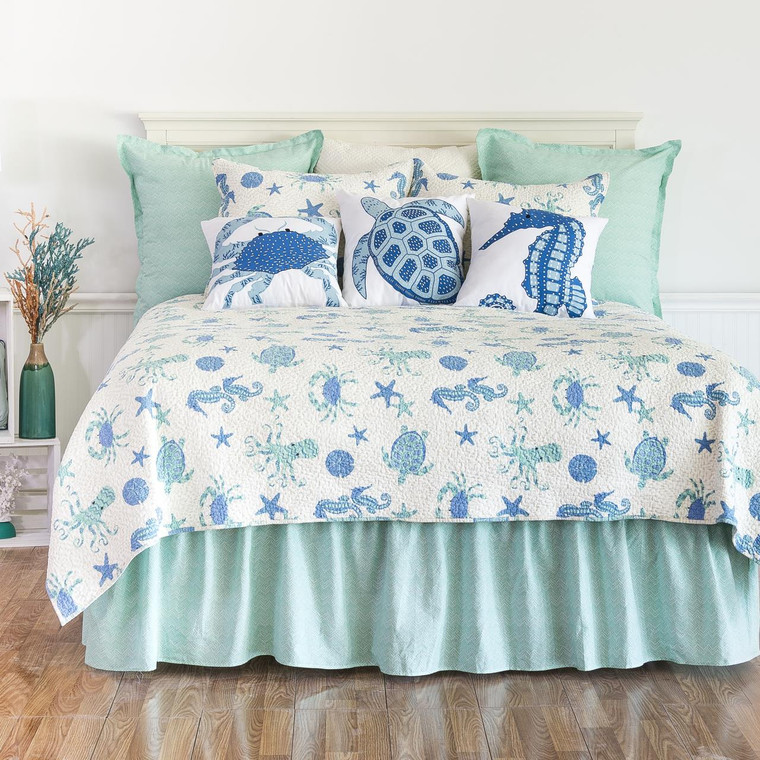 Brisbane Coastal Quilt Set - 008246506478