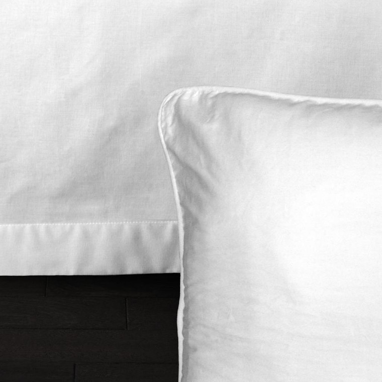White Euro Sham - 754069552924
