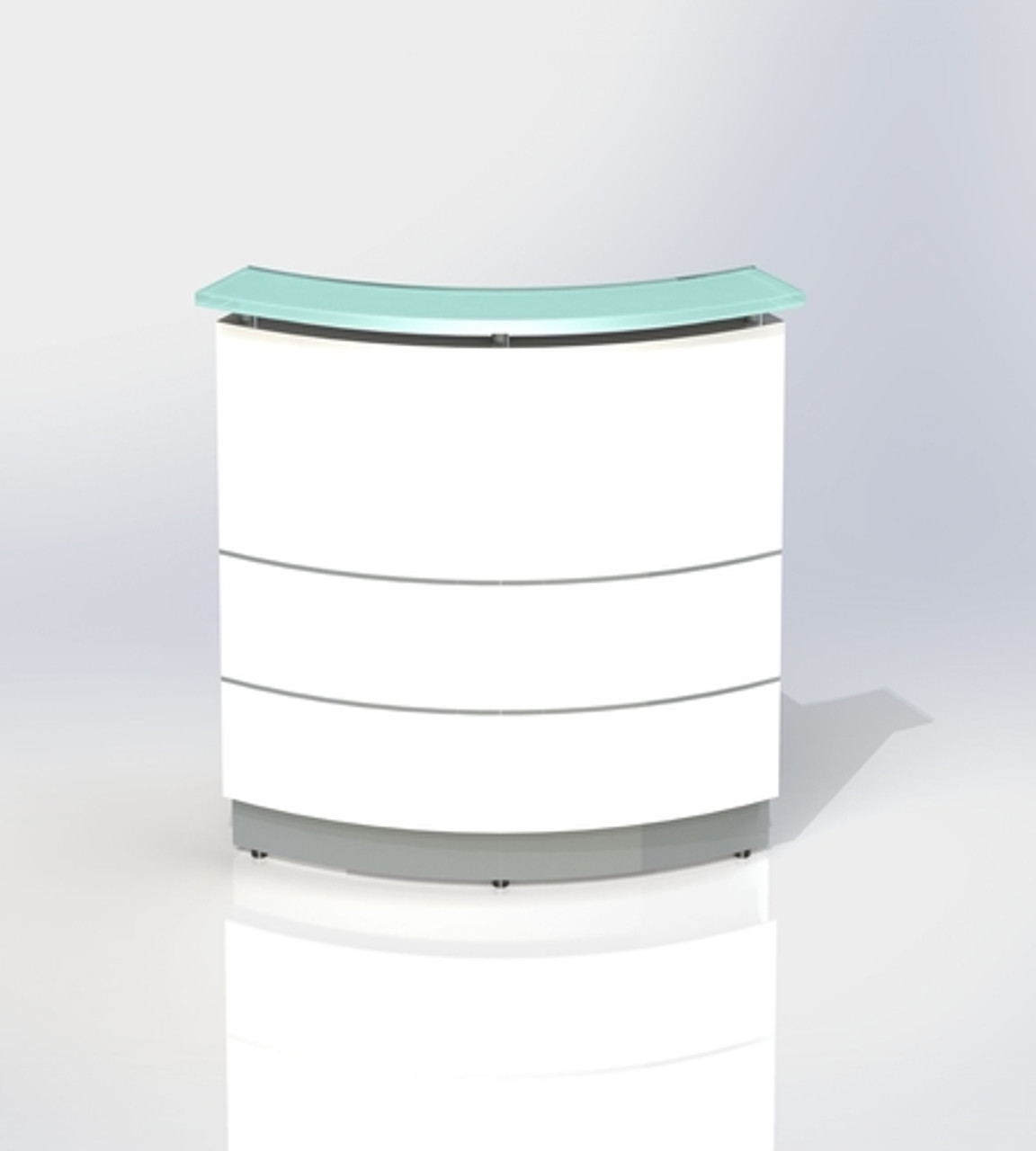 Polaris Curved Reception Counter Front Desk Units Urban Hyve