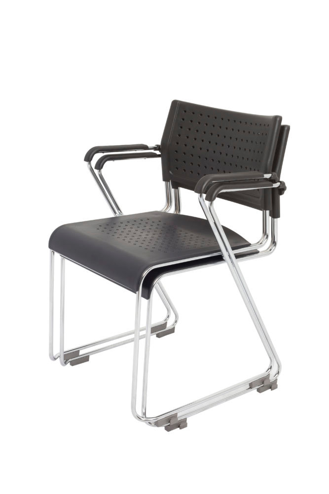 Wimbledon Sled Base Chair Urban Hyve