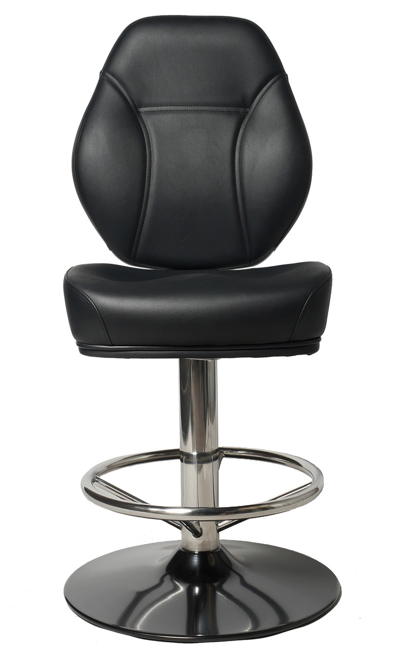 Cairo Black Gaming / Bar Stool Molded Form Urban Hyve