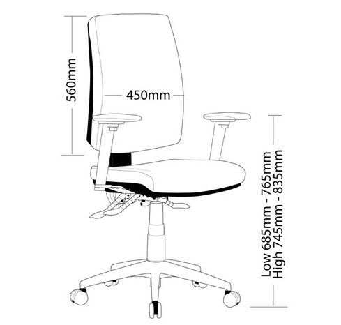 Virgo Ergonomic Office Chairs Urban Hyve