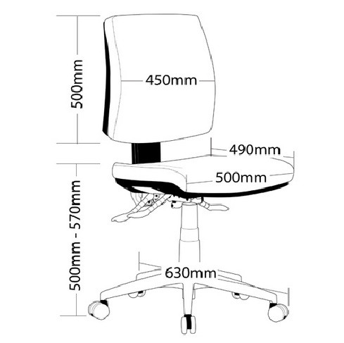 Virgo Ergonomic Office Chairs Urban Hyve