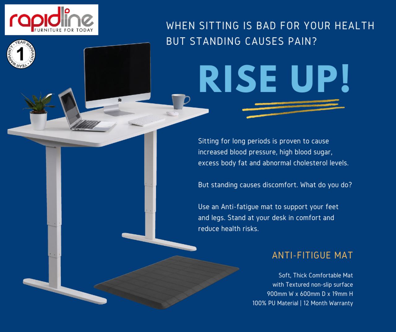 AntiFatigue Mat Urban Hyve