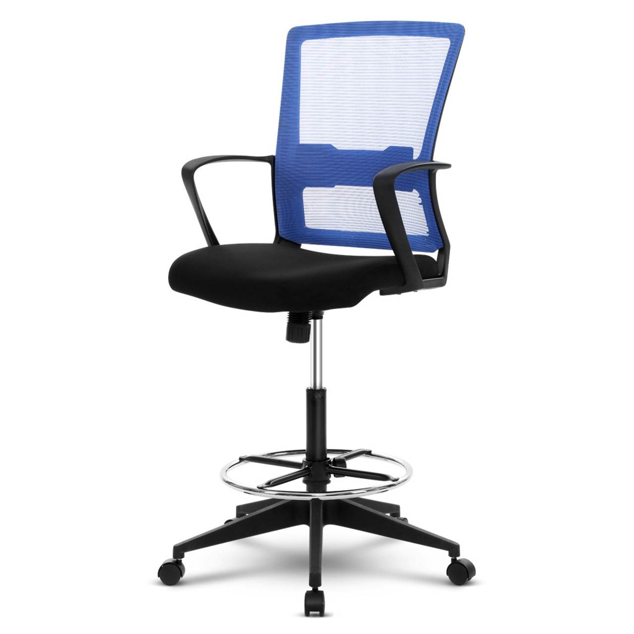henry office chair veer drafting stool mesh chairs black standing chair  stool