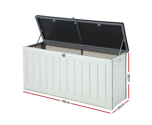 Hammondville Box Bench Seat Lockable Outdoor Storage Urban Hyve