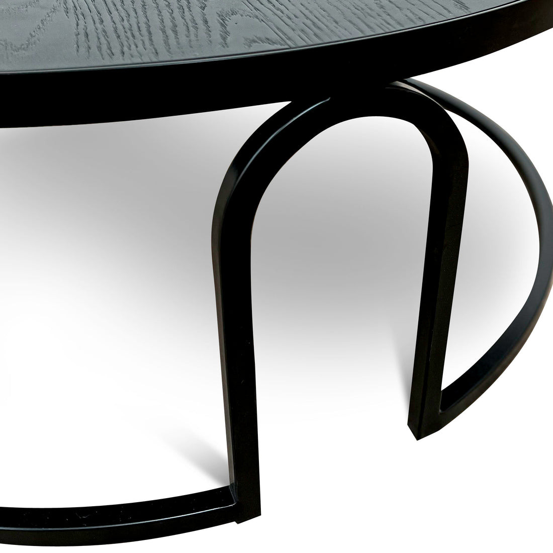 Full Black Oak Coffee Table - Urban Hyve