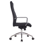 Cruz Black PU Modern Executive Office Chair