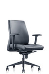 Venus Modern Executive Seating / Chair - Black PU