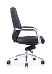 Grand Modern Executive Chair - Black PU