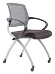 Zoom Mesh Back Training And Conference Chair - Black