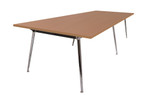Quick Air Boardroom Table - 1 Piece top - Single Stage