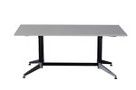 Cyclone Boardroom Table - Dual Post - Single Stage