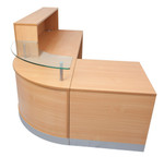 Flow Reception Counter - Beech