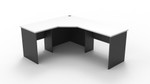 Quick Worker One Person Corner Office Workstation Desk