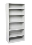 Quickline Open Bay Shelving Unit - Flat Pack - Silver Grey