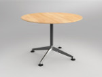 Simple Solid Beech Round Meeting / Conference Table