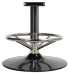 Luxor Black Bar / Gaming Stool Disc Base