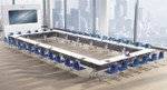 Syncline Modern Flip Top Folding Training Table
