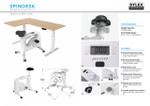 Spin Office Desk Exercise Bike