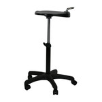 Upango Manual Adjustable Laptop Table on Wheels