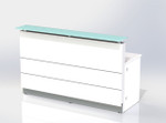 Polaris Straight Reception Counter / Front Units