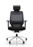 Vogue Ergonomic Office Chair - Aluminium Base - High / Mid Back Options