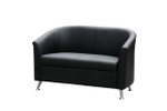 Opera Modern PU Black Tub Chair