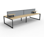 Deluxe Desk Mounted Shelf