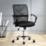 Henry Office Chair Gaming Chair Computer Mesh Chairs Executive Mid Back Black