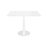 Grosvenor 900mm x 900mm Square Table with Flat Disc Base 540mm Dia Disc Base Plate x 755mm H