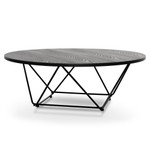 Sophie Coffee Table - Black Ash Veneer - Black Legs