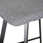 Maddison Bar Stool - Dark Grey (Set of 2)