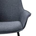 Madison Dining Chair - Charcoal Grey (Set of 2)