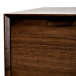 Elsie 4 Drawer Chest Scandinavian Design - Walnut