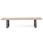 Perth Reclaimed Elm Wood Bench - Natural